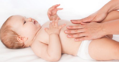 Khắc phục chướng bụng ở trẻ sơ sinh nhanh chóng tại nhà