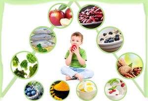 Chế độ dinh dưỡng để trẻ có hệ miễn dịch tốt